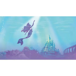 Fresque murale adhésive - RoomMates - Disney Ariel - 3.2 m x 1.83 m - Multicolore - Vinyle