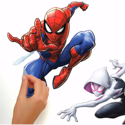 15 Stickers Spiderman Marvel - Thème : Spiderman Collection 100% licence officielle Marvel : Spiderman Décorez la chambre de ...
