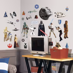31 Stickers Star Wars - Thème : Personnage de la trilogie Licence officielle Star Wars : Episode IV - V - VI Personnages : Da ...