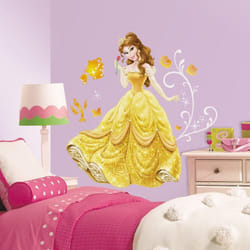 Roommates - Stickers géant Belle Robe de Bal la Belle et la Bête Disney
