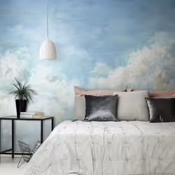 Papier Peint panoramique auto-adhésif Dans les Nuages 320cm x 183cm Le papier peint panoramique auto-adhésif Dans les nuages  ...