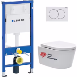 Description générale Optez pour la qualité et la simplicité d'installation avec cet ensemble pour WC suspendu. Grâce à l'asso ...
