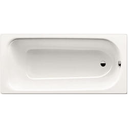 Kaldewei - Eurowa Baignoire droite avec pieds 170 x 70 cm en acier émaillé, Blanc alpin (119800010001-SET)