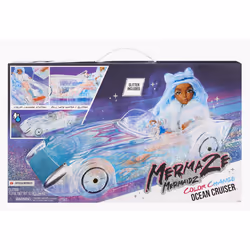 Mermaze Mermaidz Ocean Cruiser Car, Voiture de poupée, 4 an(s)