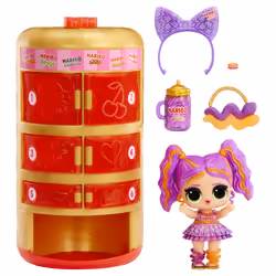 L.O.L. Surprise! Loves Mini Sweets X Haribo Vending Machine Asst in PDQ, Mini poupée, Femelle, 4 an(s), Garçon/Fille, Couleur ...