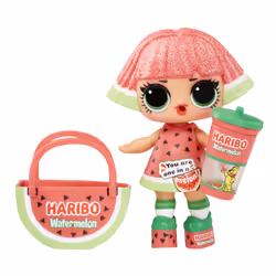 L.O.L. Surprise! L.O.L. Surprise Loves Mini Sweets X HARIBO Poupée 7,5cm Asst en PDQ