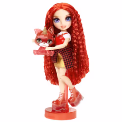 Rainbow High Classic Rainbow Fashion Doll- Ruby (red)
