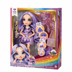 Rainbow High Classic Rainbow Fashion Doll- Violet (purple) - Vue supplémentaire 5