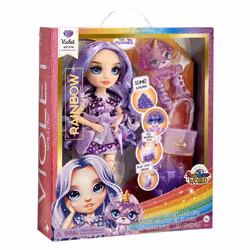 Rainbow High Classic Rainbow Fashion Doll- Violet (purple) - Vue supplémentaire 6