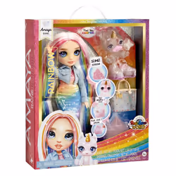 Rainbow High Classic Rainbow Fashion Doll- Amaya (rainbow) - Vue supplémentaire 8