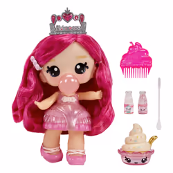 MGA Entertainment Yummiland Large Doll + Lipgloss Pet- Bianca Bubblegum, Mini poupée, Femelle, 4 an(s), Garçon/Fille, Multico ...