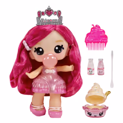 MGA Entertainment Yummiland Large Doll + Lipgloss Pet- Bianca Bubblegum - Vue supplémentaire 4