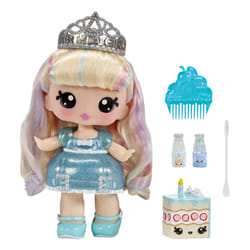 MGA Entertainment Yummiland Large Doll + Lipgloss Pet- Callie Birthday Cake