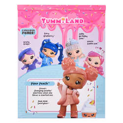 MGA Entertainment Yummiland Large Doll + Lipgloss Pet- Piper Peach