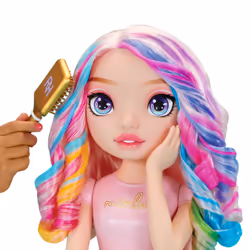 Rainbow High Styling Head Playset Tête à Coiffer Multicolore - Vue supplémentaire 5