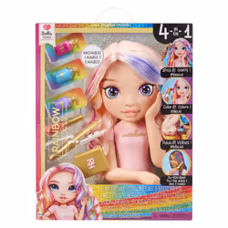 Rainbow High Styling Head Playset Tête à Coiffer Multicolore - Vue supplémentaire 9