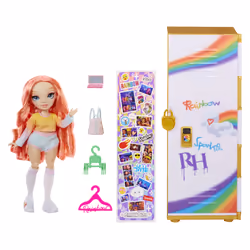 Rainbow High Locker & Doll playset, Poupée mannequin, Femelle, 4 an(s), Garçon/Fille, 279,4 mm, Multicolore