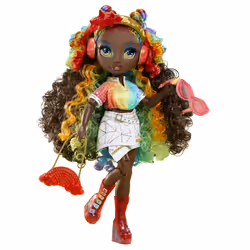 Rainbow High Creative Crystals Fashion Doll- Iris Bow, Poupée mannequin, Femelle, 8 an(s), 280 mm, Multicolore