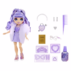 Rainbow High Creative Crystals Fashion Doll- Violet - Vue supplémentaire 4
