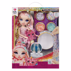 Rainbow High Rainbow Shimmers with Slime Fashion Doll - Bella (pink) - Vue supplémentaire 2
