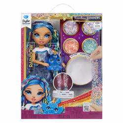 Rainbow High Rainbow Shimmers with Slime Fashion Doll - Skyler (blue) - Vue supplémentaire 2