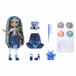 Rainbow High Rainbow Shimmers with Slime Fashion Doll - Skyler (blue) - Vue supplémentaire 3