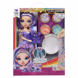 Rainbow High Rainbow Shimmers with Slime Fashion Doll - Violet (purple) - Vue supplémentaire 2
