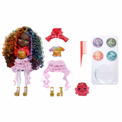 Rainbow High Rainbow Shimmers with Slime Fashion Doll - Iris (rainbow) - Vue supplémentaire 2