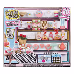Miniverse Make It Mini Birthday Multipack, 8 an(s), Multicolore, Plastique, Résine