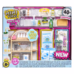 Miniverse Make It Mini Spa Multipack, 8 an(s), Multicolore, Plastique