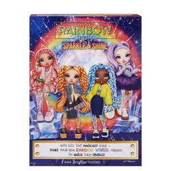 Rainbow High Sparkle & Shine Fashion Dolls- Rosetta (Pink)