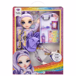 Rainbow High Sparkle & Shine Fashion Dolls- Viola (Purple) - Vue supplémentaire 2
