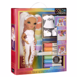 Rainbow High Color & Create Fashion Doll- Character 3 (green eyes) - Vue supplémentaire 4