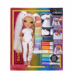 Rainbow High Color & Create Fashion Doll- Character 3 (green eyes) - Vue supplémentaire 7