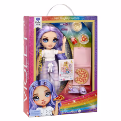 Rainbow High Junior High PJ Party Fashion Doll- Violet (Purple) - Vue supplémentaire 12