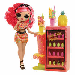 L.O.L. Surprise! OMG Sweet Nails - Pinky Pops Fruit Shop, Poupée mannequin, Femelle, 4 an(s), Garçon/Fille, Multicolore