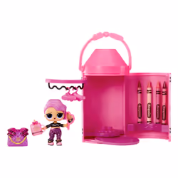 L.O.L. Surprise! Loves CRAYOLA Color Me Studio Asst in PDQ