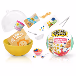 Miniverse - Make It Mini Foods: Cafe in PDQ Series 3A, 8 an(s), Multicolore, Plastique