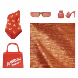 Rainbow High Swim & Style Fashion Doll- Ruby (Red) - Vue supplémentaire 8