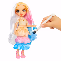 Rainbow High Watercolor & Create Fashion Doll Brown Eyes