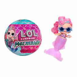 L.O.L. Surprise! Mermaids! Tots - Make Your Own Color Change Tails, Mini poupée, Femelle, 4 an(s), Garçon/Fille, Multicolore