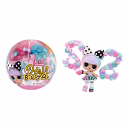 L.O.L. Surprise! Hair Beads Tots Asst, Mini poupée, Femelle, 4 an(s), Couleurs assorties