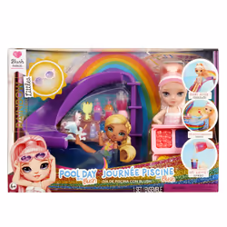 Rainbow High Little Pool Day with Blush Playset