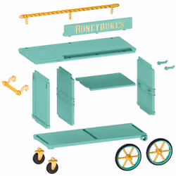 MGA's Miniverse Make It Mini Harry Potter Honeydukes Playset - Vue supplémentaire 6