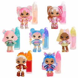MGA Entertainment Yummiland Lip Gloss Doll Series 2 + Mystery Chase Core Asst in PDQ, Mini poupée, Femelle, 4 an(s), 100 mm, ...