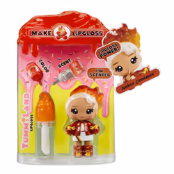 MGA Entertainment Yummiland Lip Gloss Doll Series 2- Cinnamon Spice (Amber Cinnamon) - Vue supplémentaire 6