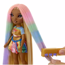 Rainbow High Hair Chalk & Style Doll- Meline (Gold) - Vue supplémentaire 5