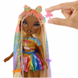 Rainbow High Hair Chalk & Style Doll- Meline (Gold) - Vue supplémentaire 8