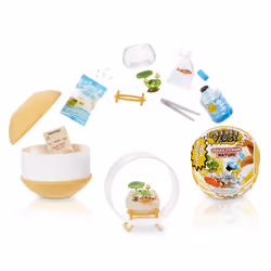MGA's Miniverse Make It Mini Nature Series 2 in PDQ, 8 an(s), Multicolore, Plastique