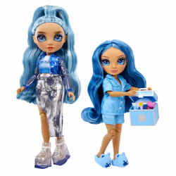 Rainbow High Junior High PJ Party Fashion Doll- Skyler (Blue) - Vue supplémentaire 5